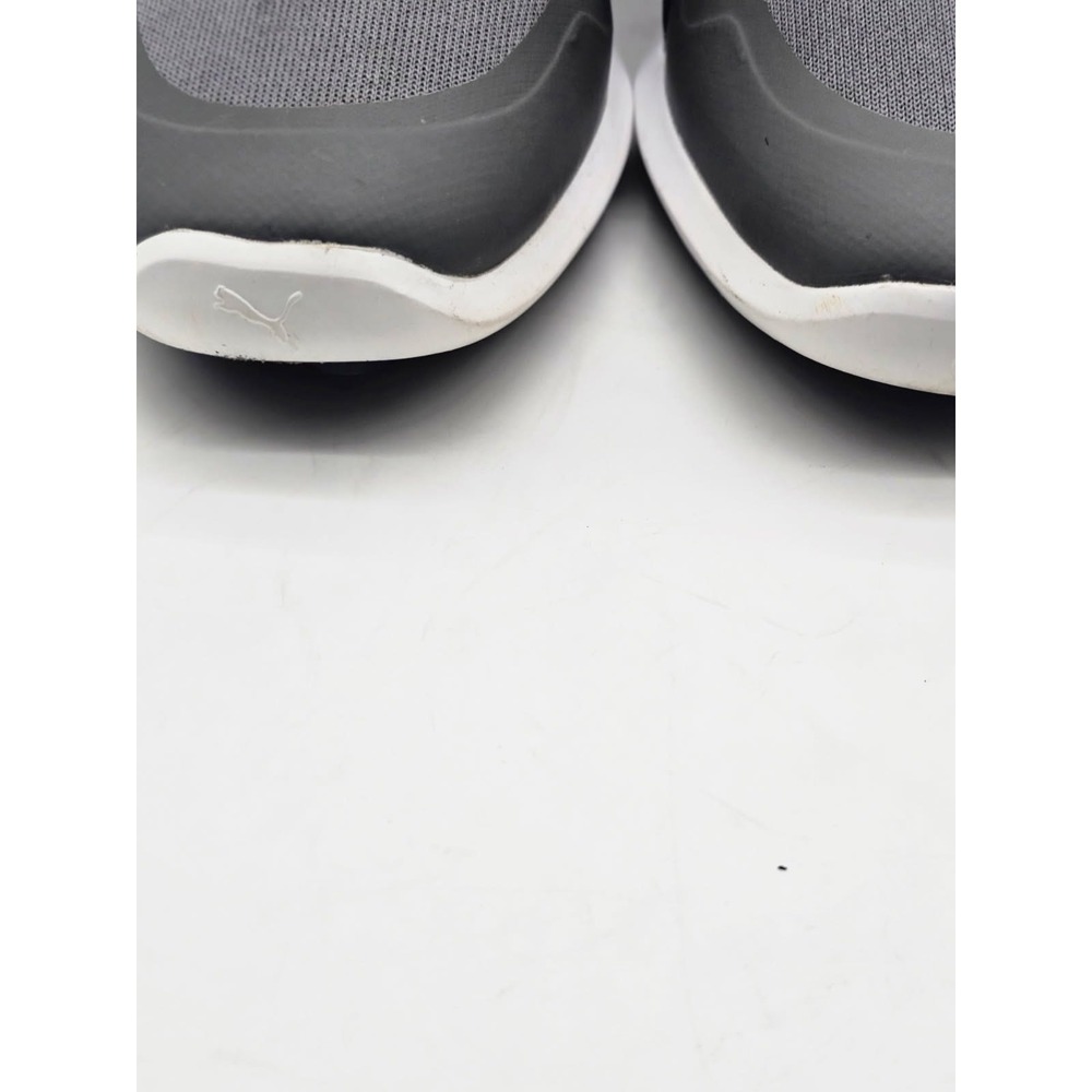 Puma Ignite Fasten8 Golf Shoes Mens 9.5 Grey Black 193000-01 Spikeless - Picture 11 of 13